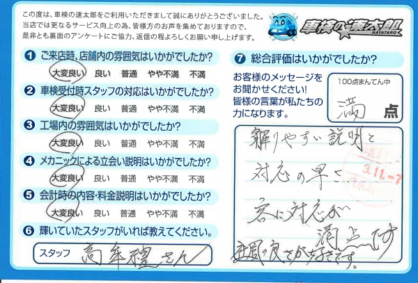 お客様の口コミ 株式会社パッション公式ホームページ